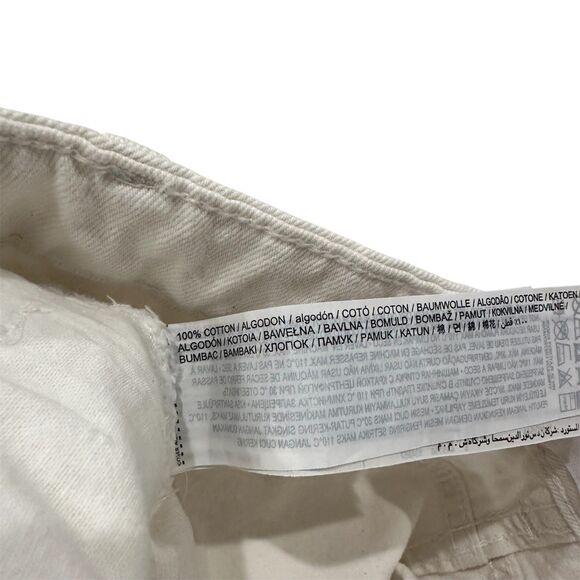 MANGO White Denim Midi Skirt Size S - Picture 4 of 7